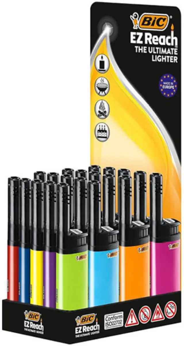 Bic Αναπτήρας Ηλεκτρονικός J38- Mini Candle 20 τεμ.