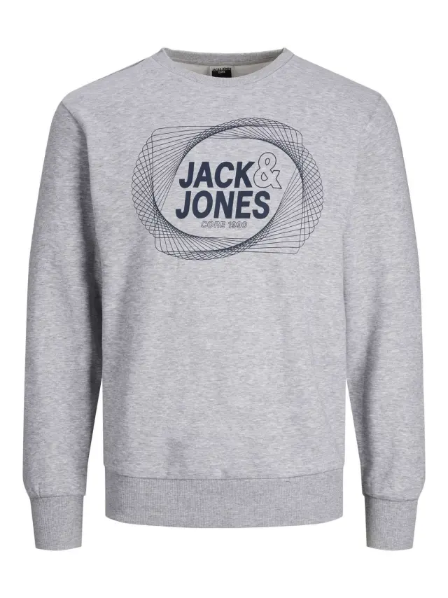 JCOLUCA SWEAT CREW NECK FST Light Grey Melange