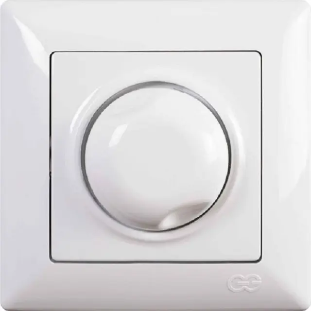 Ροοστάτης αλέ ρετούρ LED 155W λευκό VISAGE 02281100160127 (Στη τιμή του διακόπτη δε συμπεριλαμβάνεται το πλαίσιο)