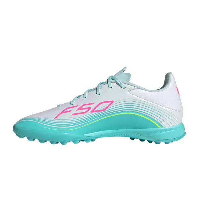 adidas Performance Men's F50 Messi League TF Άσπρο - Γαλάζιο JQ0937 (adidas Performance) 2