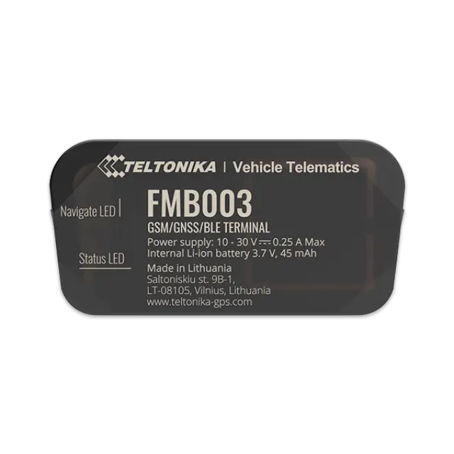 Teltonika Gps tracker FMB003 -2G Συσκευή εντοπισμού με παρακολούθηση καυσίμων Plug & Play CAN BUS 3