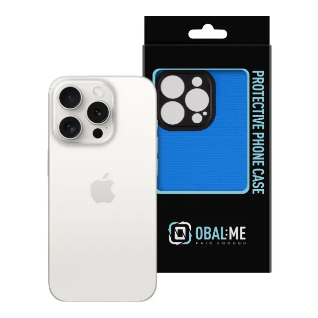 OBAL:ME NetShield Cover for Apple iPhone 15 Pro Blue 3