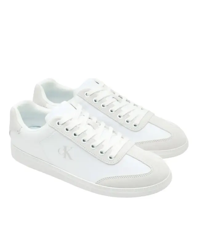Calvin Klein - Ανδρικά Sneakers Low Cupsole Laceup Su HM0HM02069-0K4 Λευκό 2