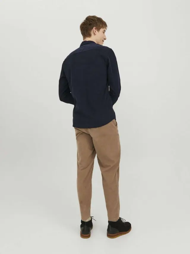 JJECLASSIC CORD SHIRT LS SN Navy Blazer 2