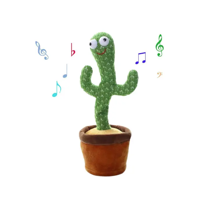 Κάκτος που Χορεύει και Μιλάει Επαναφορτιζόμενος