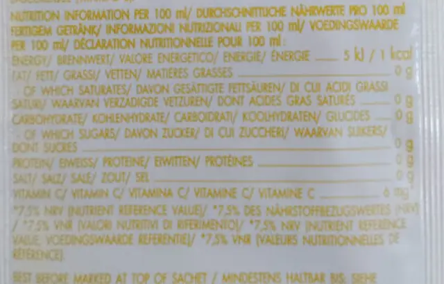 BOLERO Ice Tea Λεμόνι - χυμός σε σκόνη για 1,5L (σακουλάκι 8γρ) 3