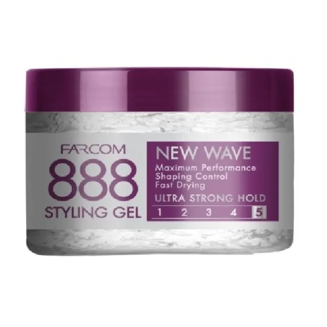 Farcom 888 Gel New Wave Ζελέ Μαλλιών 250ml
