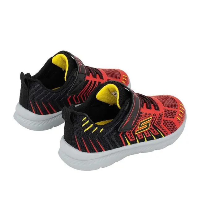 Skechers Comfy Flex 2.0 (407218N-BKRD) - Μαύρο-Κόκκινο 3