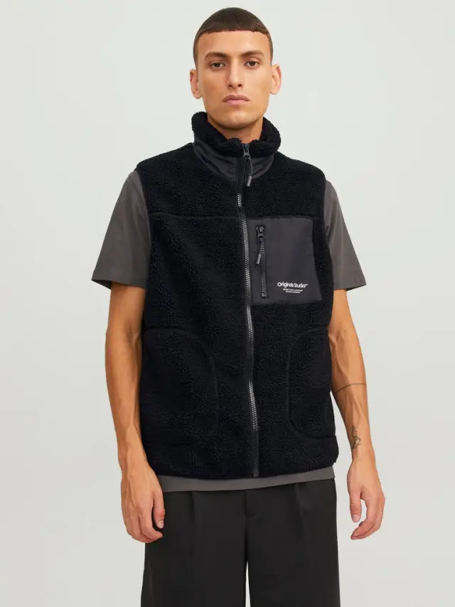 JORVESTERBRO TEDDY BODYWARMER SN black 3