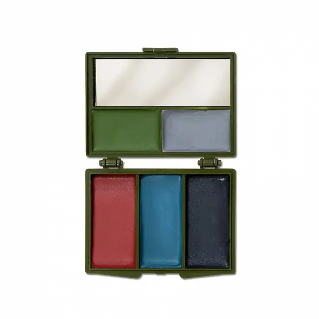 TAC MAVEN Camo Face Painting 5 Colours-Κασετίνα Φούμο 5 Χρωμάτων - 51-Woodland Camo 2