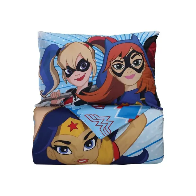 Σετ Παπλωματοθήκη Μονή Das Home Super Hero Girls 5005 160x240 2