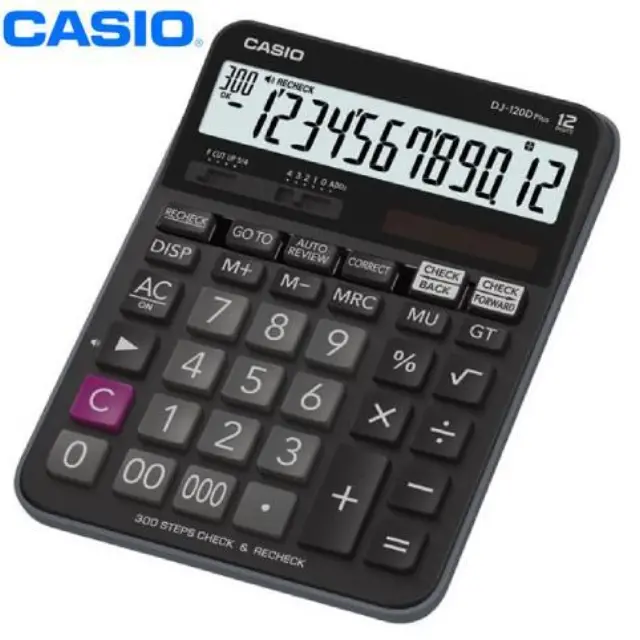 Αριθμομηχανή Casio DJ-120DP