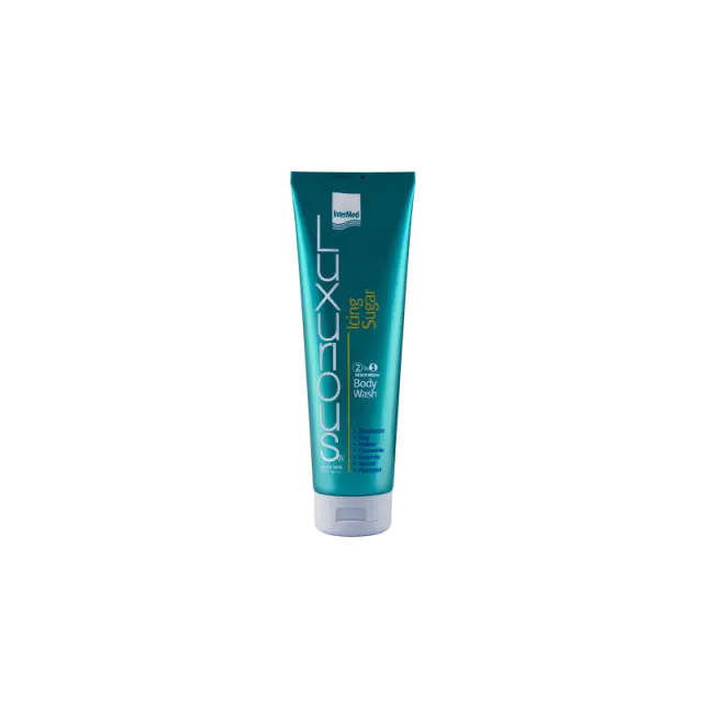 Intermed Luxurious 2in1 Icing Sugar Body Wash Ενυδατικό Αφρόλουτρο και Κρέμα με Γλυκό Άρωμα Ζάχαρης, 300ml