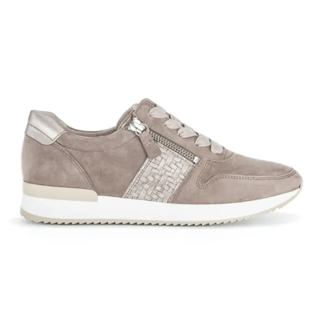 Gabor Sneakers Γυναικείο δέρμα Nubuck Μπεζ GAB/93420 12-RABBIT/PUDER