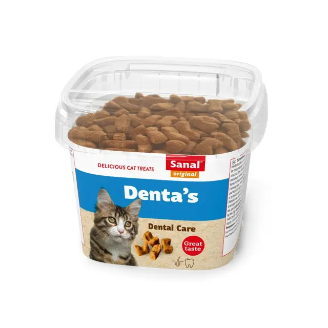 Sanal Λιχουδιά Γάτας Οδοντικές Μπουκιές 75gr