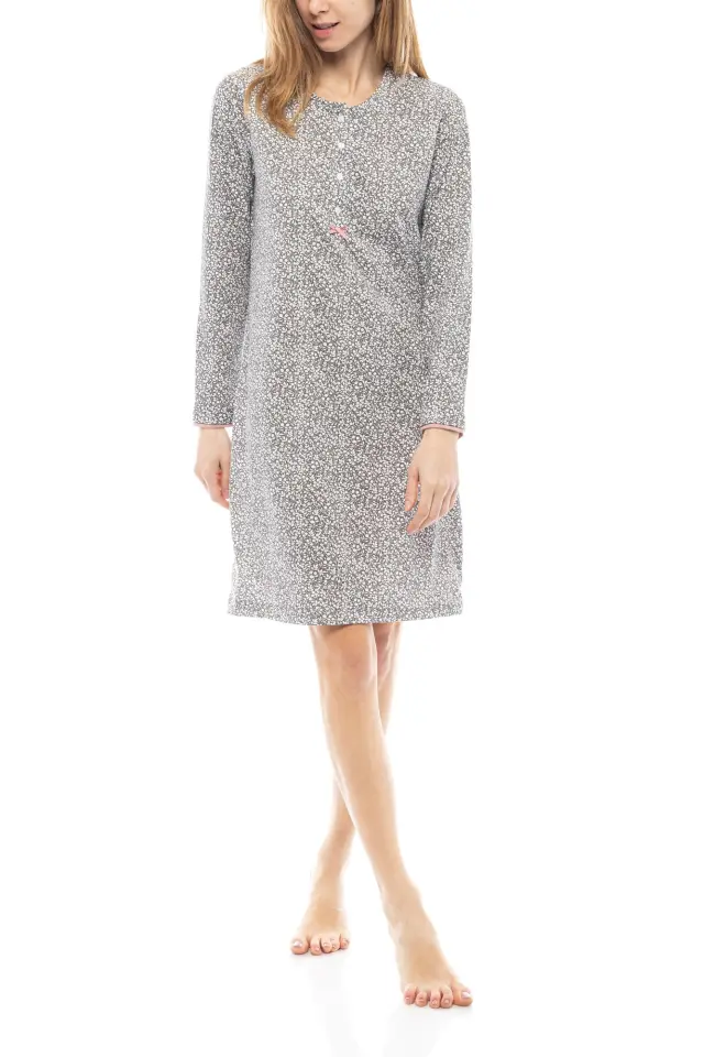 W1211 - Type - NIGHTGOWN GREY LEAF