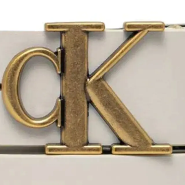 Γυναικεία Δερμάτινη Ζώνη Calvin Klein LV04K7002G-W71 Off White Άσπρο - 100 3