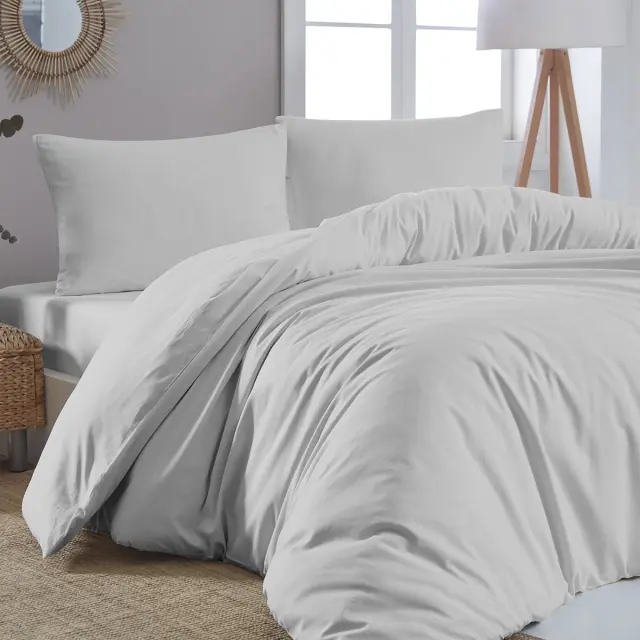 Κουβερλί 220x240 Υπέρδιπλο Beauty Home Art 1999 100% βαμβακερό- Γκρι