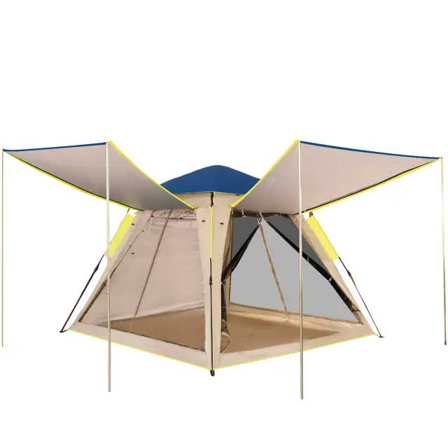Keumer 11234 Αυτόματη Σκηνή Camping Ιγκλού 3 Ατόμων 3 Εποχών 210x210x170cm