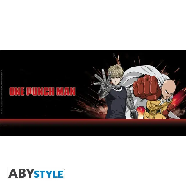 ONE PUNCH MAN - Mug - 320 ml - Saitama + Genos 3