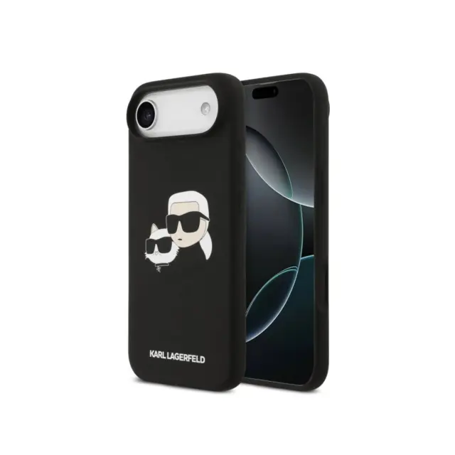 Karl Lagerfeld® Double Heads MagSafe Θήκη για iPhone 17 Air- Black