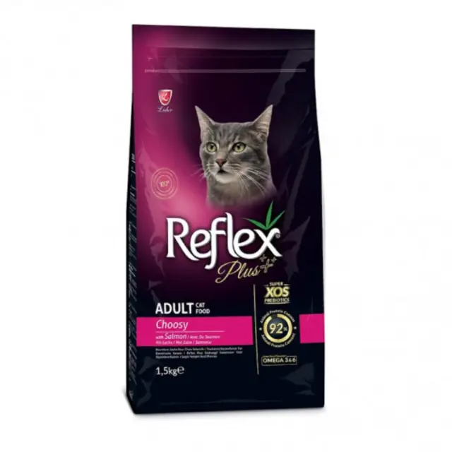 Reflex Plus Cat Adult Choosy Salmon 1,5kg