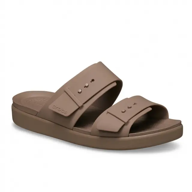 Γυναικείες Ανατομικές Παντόφλες Crocs Brooklyn Buckle Low 211215-2Q9 Latte Καφέ - 36-37 2