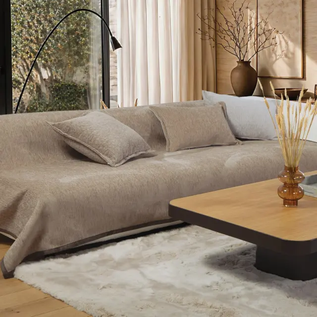 Ριχτάρι Πολυθρόνας Tanger 26 180X180 Nef Nef Homeware, 85%ΑΚΡΥΛΙΚΟ-15%ΠΟΛΥΕΣΤΕΡΑΣ - CAMEL/COFFEE (041409) 3