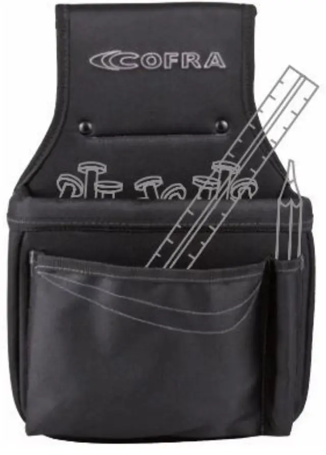 Θήκη μέσης Cofra Wright black 2