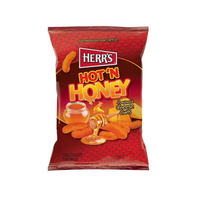 Herr's Hot 'N Honey Cheese Curls ΧΓ 170gr