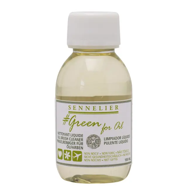 Sennelier Green for Oil Οικολογικό Καθαριστικό Πινέλων - 100ml