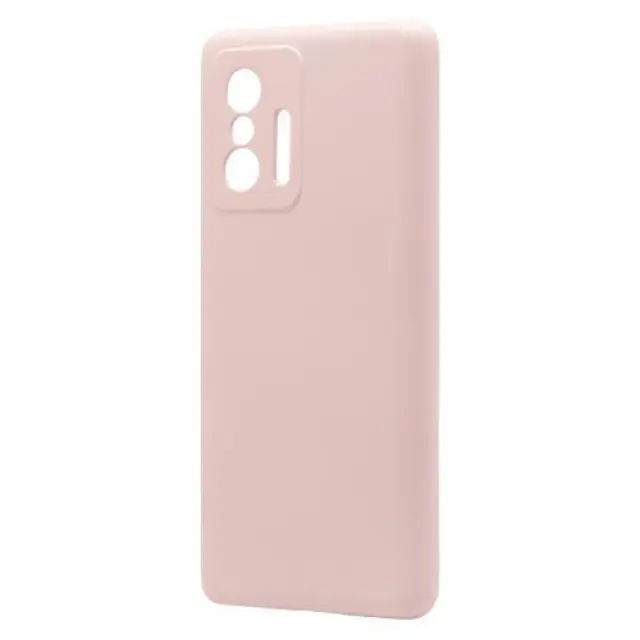 Θήκη Liquid Silicon inos Xiaomi 11T 5G / 11T Pro 5G L-Cover Σομόν N56909