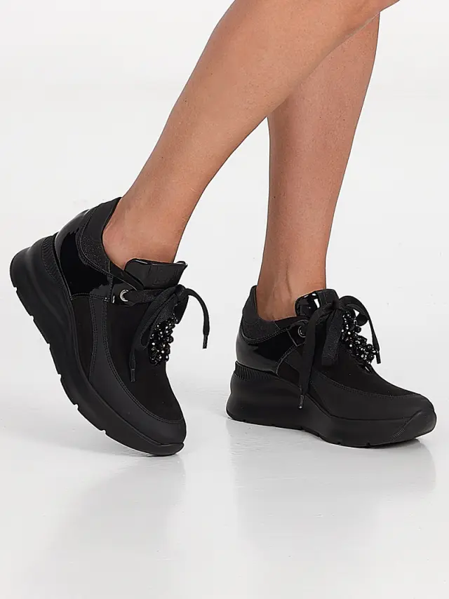 Comart Sneakers Γυναικείο HT Μαύρο ART/4499 NERO 2