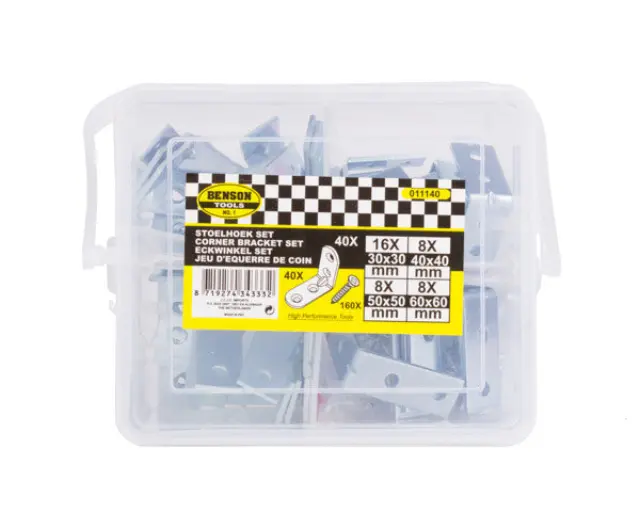 Corner bracket set 40 pieces
