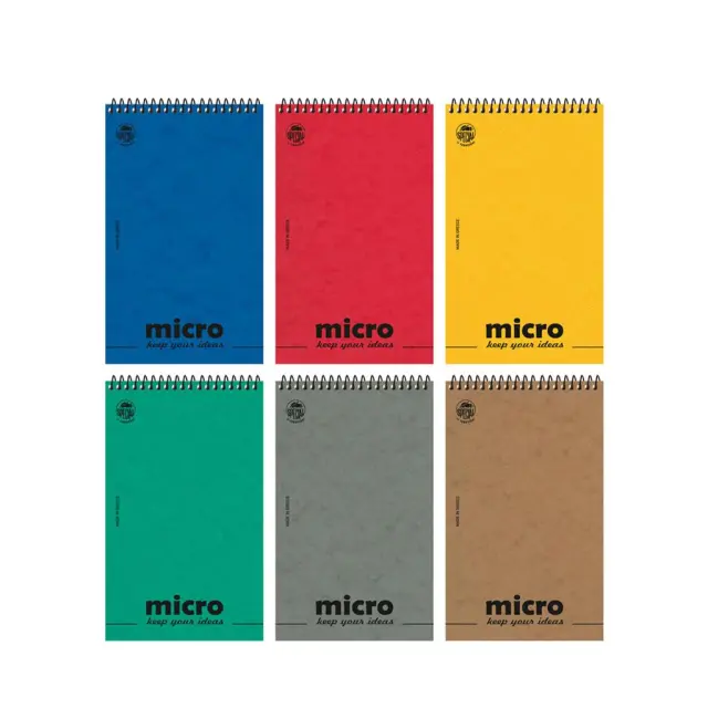 Μπλοκ Σπιράλ Ριγέ Micro 2 Θεμάτων Νο 2Α 8,8×14,5cm / 4605-1 (Typotrust)