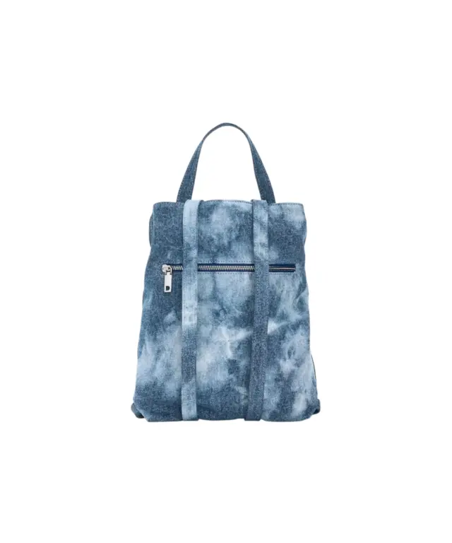 Desigual - Γυναικεία Τσάντα Πλάτης Curio Denim Luena 26WAKD05-5008 Μπλε Ανοιχτό 3