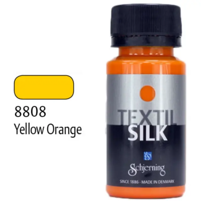 Χρώμα για Μετάξι Schjerning - 8808 Yellow Orange - 50ml