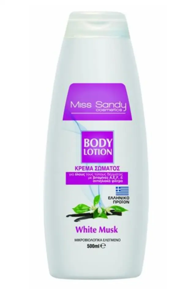 Miss Sandy Κρέμα Σώματος White Musk 500ml