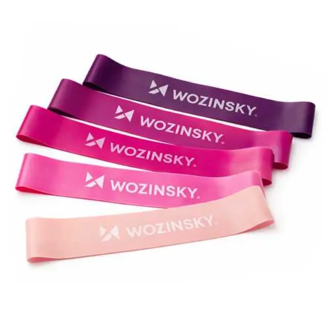 Wozinsky WGO-5A Mini Resistance Bands Σετ 5 Ιμάντων Αντίστασης TPE