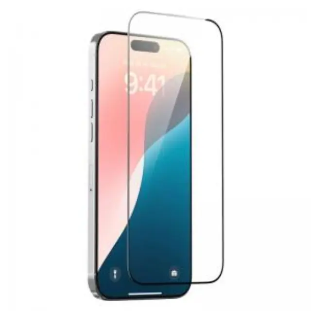 Tempered Glass Full Face Anti-Static Devia Apple iPhone 16 Van Μαύρο (1 τεμ.) N66430 2