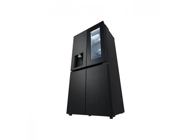 Ψυγειοκαταψύκτης Multi Door LG GMG860EPBE Total No Frost με InstaView, Wi-Fi, Βρυσάκι νερού, Συνολική Χωρητικότητα 508 L, Ενεργειακή Κλάση E και Ύψος 178cm GMG860EPBE 2
