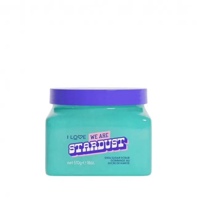 I Love We Are Stardust Scrub με Βούτυρο Καριτέ & Ζάχαρη 510gr
