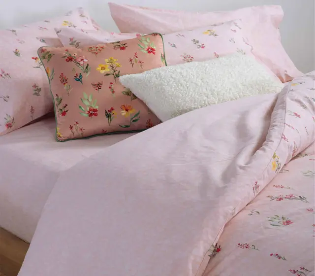ΜΑΞΙΛΑΡΟΘΚΗ PLANT 52Χ72 NEF-NEF HOMEWARE PINK 2