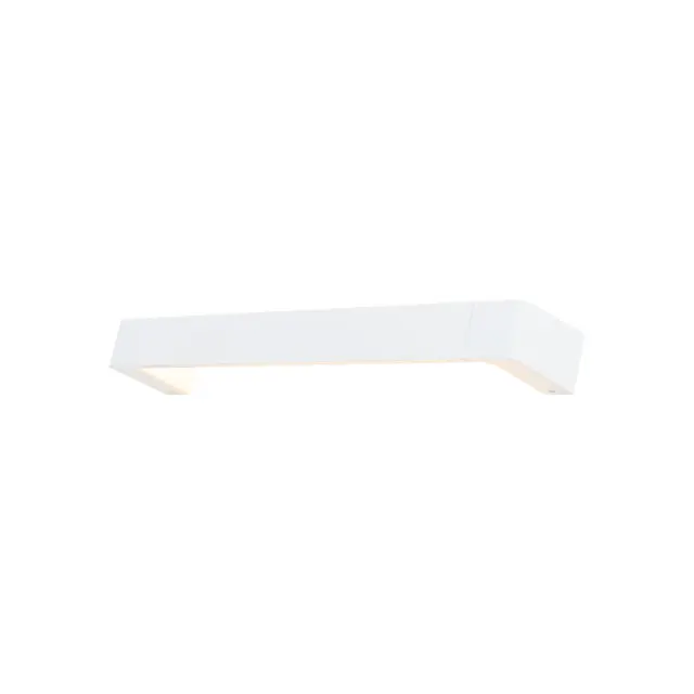 AcaLight Offer NETTO ΦΩΤΙΣΤΙΚΟ ΕΠΙΤΟΙΧΟ ΛΕΥΚΟ ΑΛΟΥΜΙΝΙΟ LED 12W 3000K 1050Lm IP20 600X63,5MM