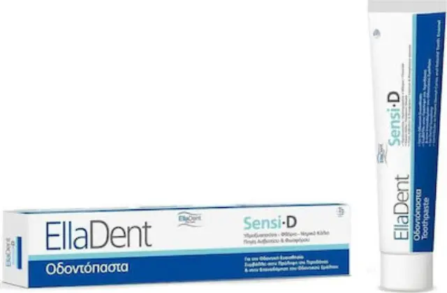 Elladent Sensi D Toothpaste Οδοντόκρεμα για τα Ευαίσθητα Δόντια, 75ml 2
