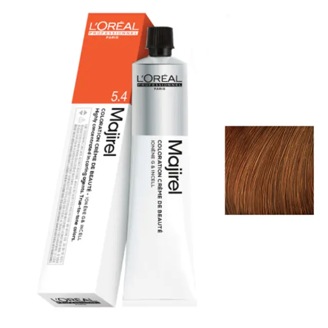 L’Oréal Professionnel Majirouge Για Έντονο Κόκκινο 50 ml 5,4-Καστανό Ανοιχτό Χάλκινο