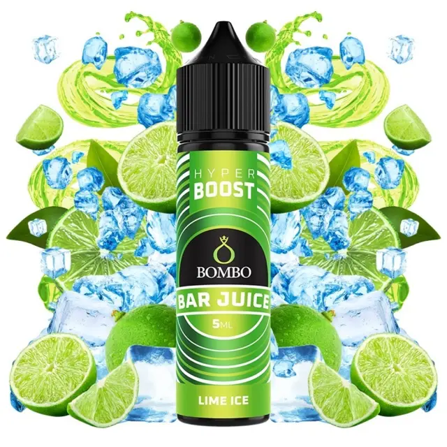 Bombo Bar Juice Hyper Boost Lime Ice 5ml/60ml 60ml