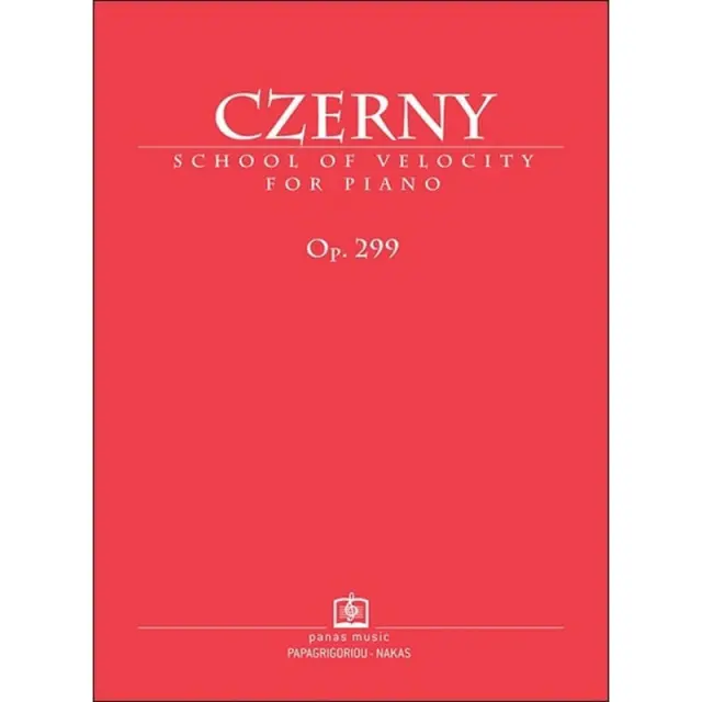 Panas - Czerny C. 40 Ασκήσεις Op.299