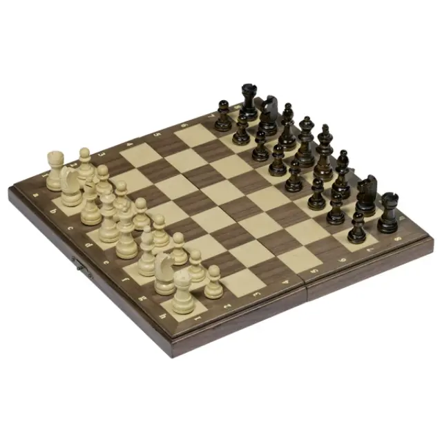 Goki Σκάκι Μαγνητικό από Ξύλο με Πιόνια 27x27cm για 7+ ετών 56920