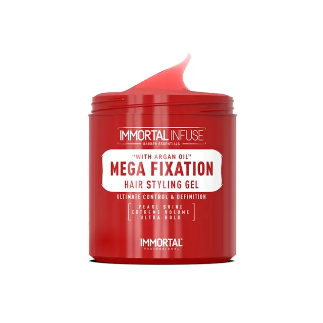 Immortal Mega Fixation Hair Styling Gel 500ml 2